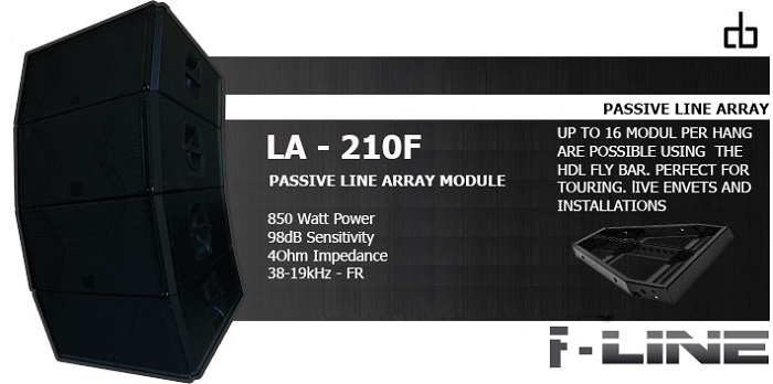 Loa array DB LA-210F