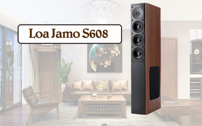 Loa Jamo S608 thiết kế đặc trưng của Jamo