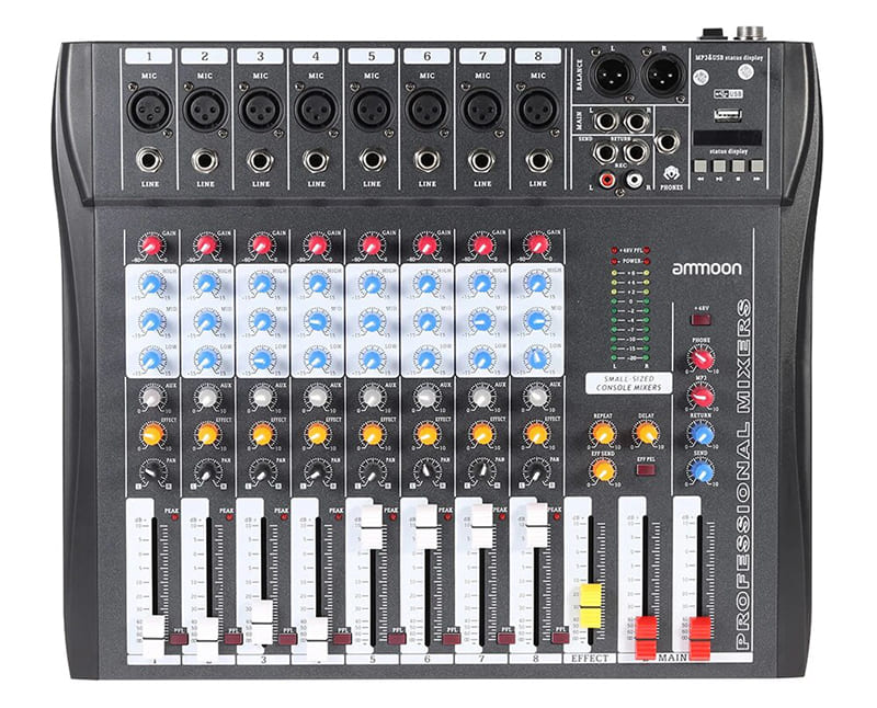 Mixer 8 line Yamaha CT80S-USB khả năng xử lý âm thanh chất lượng cao
