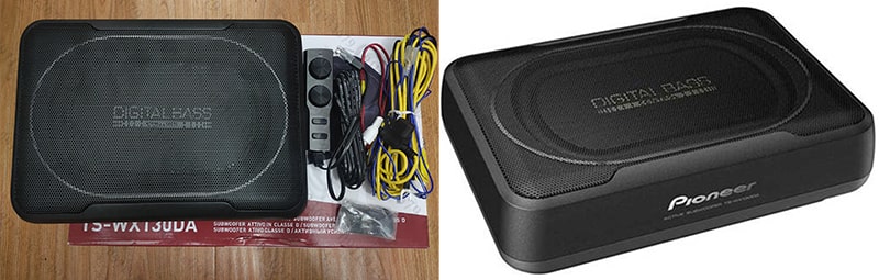 Thanh lý loa xe hơi cũ Pioneer 130DA sub gầm ghế : 3.000.000 VNĐ