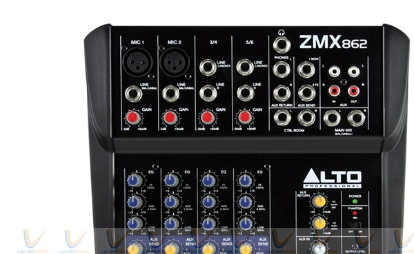 Bàn mixer Alto ZMX862