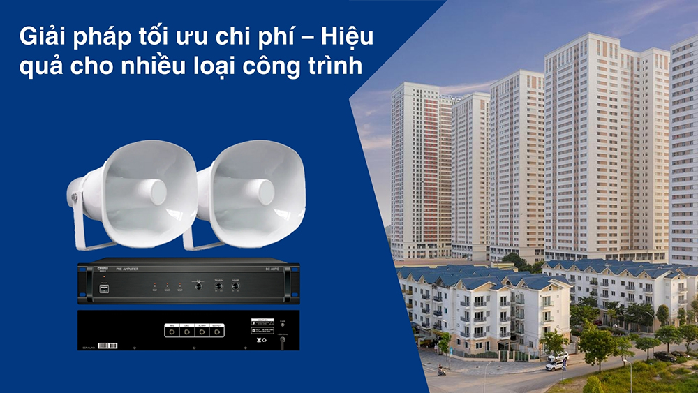 Giải pháp tối ưu chi phí – Hiệu quả cho nhiều loại công trình