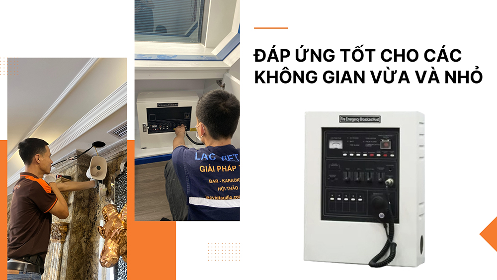 Đáp ứng tốt cho các không gian vừa và nhỏ Đáp ứng tốt cho các không gian vừa và nhỏ