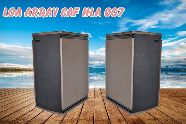 Loa array CAF HLA 007 có thiết kế độc đáo, hiện đại