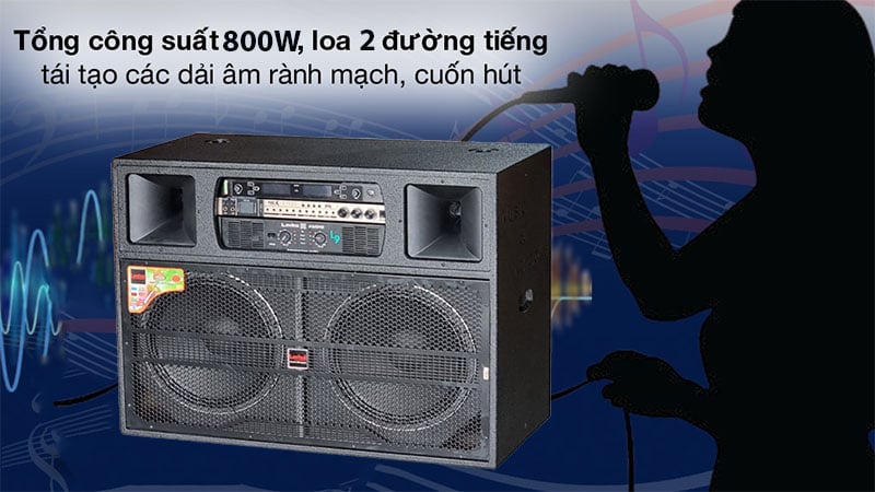 Loa kéo điện Lovina KDR2152: 11.840.000 VNĐ Loa kéo điện Lovina KDR2152: 11.840.000 VNĐ