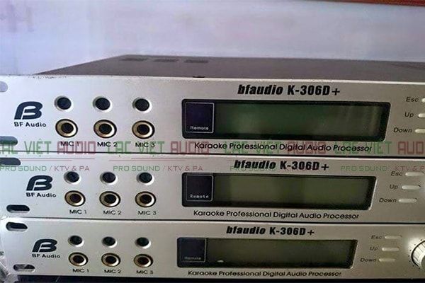 Vang số BF K306D có nhiều tính năng xử ký tín hiệu âm thanh tuyệt vời 